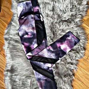FULL LENGTH TYE DYE LEGGINGS WITH POCKETS